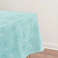 1950s Diner Blue Star Birthday Tablecloth – Retro 