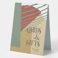 Color Block Cards and Gifts Autumn ID740 Table Tent Sign