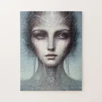 Jellyfish Woman Fantasy Jigsaw Puzzle