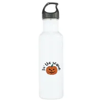 Tis The Season Funny Sloth Design Stainless Steel Water Bottle