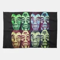 Mayan Warriors Aztec Historical Figures Towel