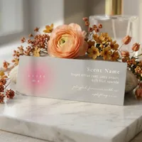 Blush Pink Scent Sample Fragrance Mini Tester Card