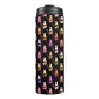 cute cats for cat lovers  thermal tumbler