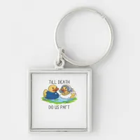 Till Death Do Us Part Classic – Autumn Love Story Keychain