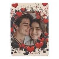 Always and Forever Red Hearts Romantic iPad Pro Cover