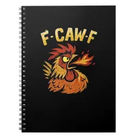 F-Caw-F-Chicken Classic Minimal Clean Notebook