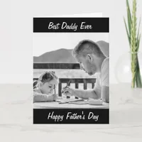 Personalized Photo Father's Day Card