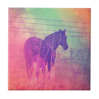 Horse Dreams Tile