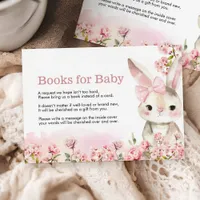 Bunny Books For Baby Enclosure Card