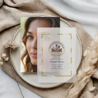 Preppy Bach Social Club Las Vegas Bachelorette Vellum Invitations