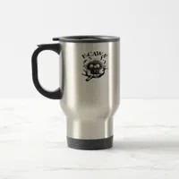 Halloween F-Caw-F Bird Cool Unique Travel Mug