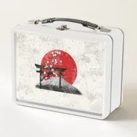 Flag and Symbols of Japan ID153 Metal Lunch Box