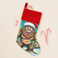 Funny Christmas Sasquatch  Bigfoots Christmas Stocking
