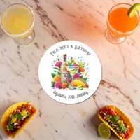 “Taco ’Bout a Birthday” Fiesta Classic Round Sticker