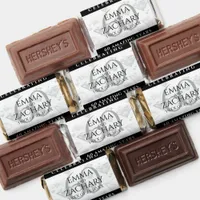 Elegant 60th Diamond Wedding Anniversary Hershey's Miniatures