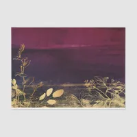 Burgundy and Gold Tissue Paper