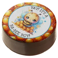 Honey bee themed Boy's Baby Shower Personalized Chocolate Covered Oreo