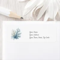 Coastal Return Address Label