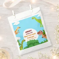 Dino Birthday Party Favor Bags