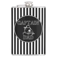 Captain Dad - Ghostly Galleon Flask