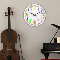 Musical Ensemble Large Clock
