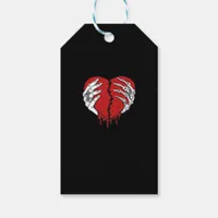 Skeleton Hands Hearts Classic Trending Style Gift Tags