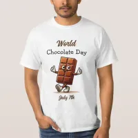 July 7th is World Chocolate Day T-Shirt