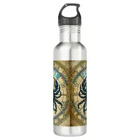 Cancer astrology sign stainless steel water bottle