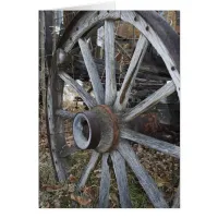 Rustic Wooden Wagon Wheel