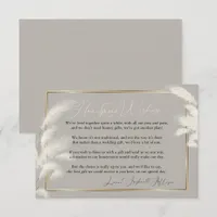 Honeymoon Wishes Allison 1a Invitation