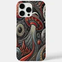 Mysterious Alien Craft Exploring Distant Galaxies iPhone 16 Pro Max Case