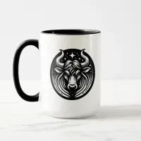 Horoscope Sign Taurus Symbol and Traits Mug