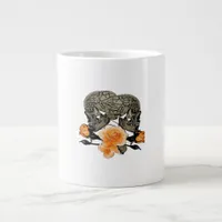 Funny Halloween Till Death Do Us Part Design Giant Coffee Mug