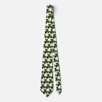 St. Patrick's Three Leaf Clover Neck Tie