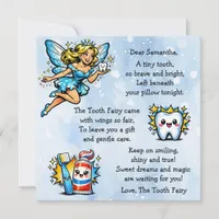 Personalized Letter from the Tooth Fairy