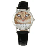 Mither world's best cat mom photo watch