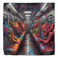 Train full of Demons and lost Souls Bandana