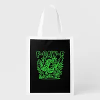 F-Caw-F Attitude Classic Cool Unique Grocery Bag