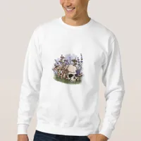 Cottagecore Aesthetic Mushroom Man Goblincore Fant Sweatshirt