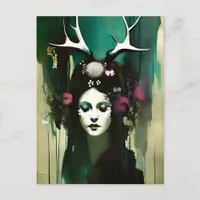 Pagan Woman Postcard
