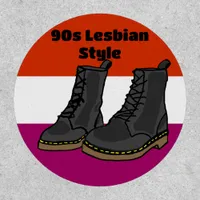 90’s Lesbian Style Boots Patch