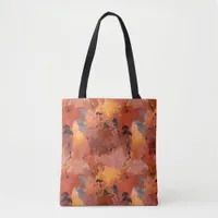 Autumn Colors Abstract Watercolor Art Tote Bag