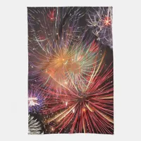 Fireworks Finale Kitchen Towel