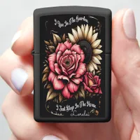 I Live In The Garden Soul Artistic Zippo Lighter