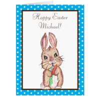 Jumbo Sized Kid's Activity Easter Bunny Card