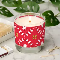 Christmas Holiday Charm Pattern 04 -  Scented Candle