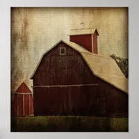 Red Barn Poster