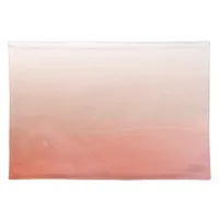 Coral gradient faded Kitchen Table Place mats