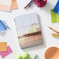 Santa Monica Pier Sunrise iPad Pro Cover