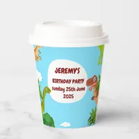 Dino Birthday Party Paper Cups